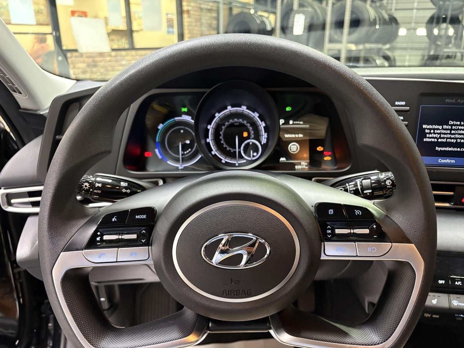 2023 Hyundai Elantra Hybrid Blue