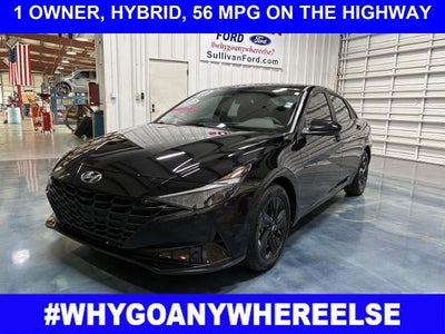 2023 Hyundai Elantra Hybrid Blue