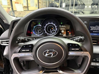 2023 Hyundai Elantra Hybrid Blue