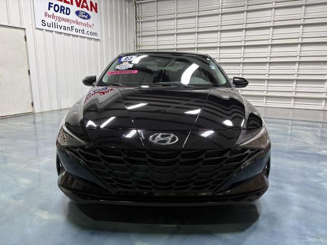 2023 Hyundai Elantra Hybrid Blue