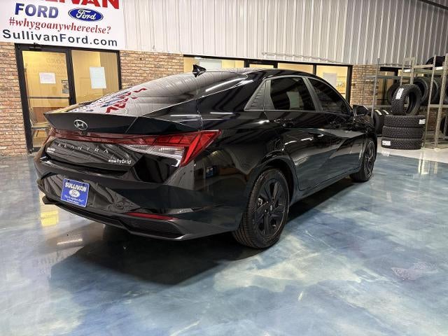 2023 Hyundai Elantra Hybrid Blue