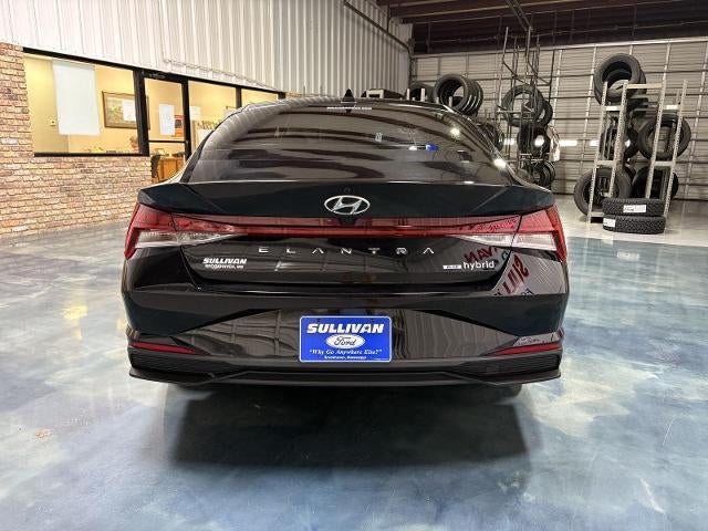 2023 Hyundai Elantra Hybrid Blue