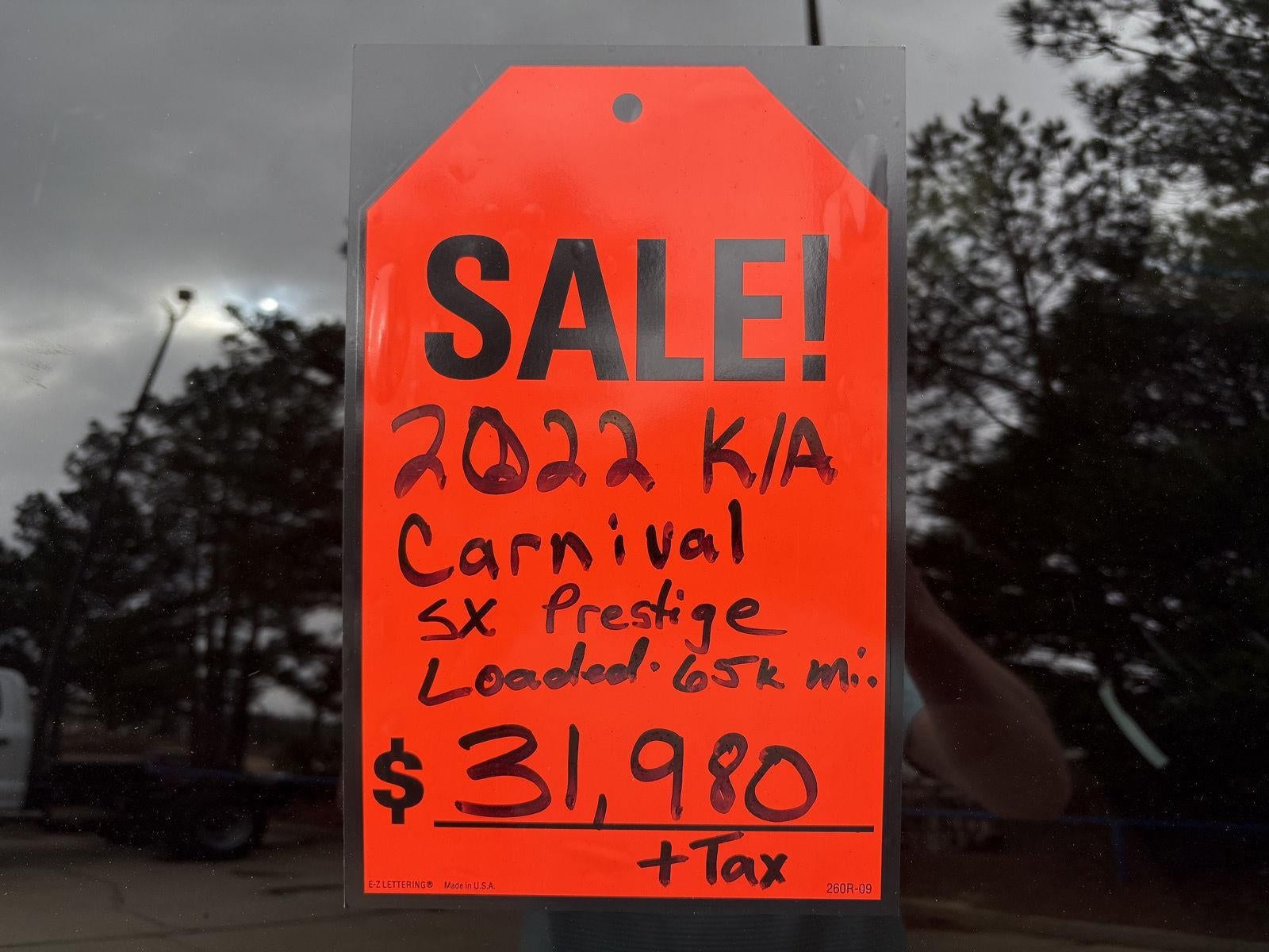 2022 Kia Carnival SX Prestige