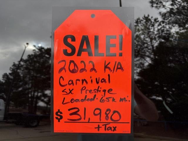 2022 Kia Carnival SX Prestige