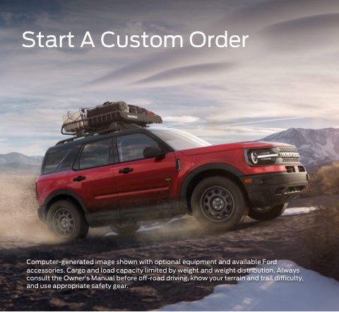 Start a custom order | Sullivan Ford in Brookhaven MS