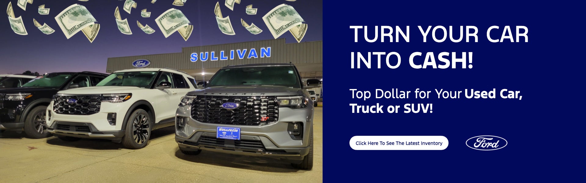 TURN YOUR CAR INTO CASH!